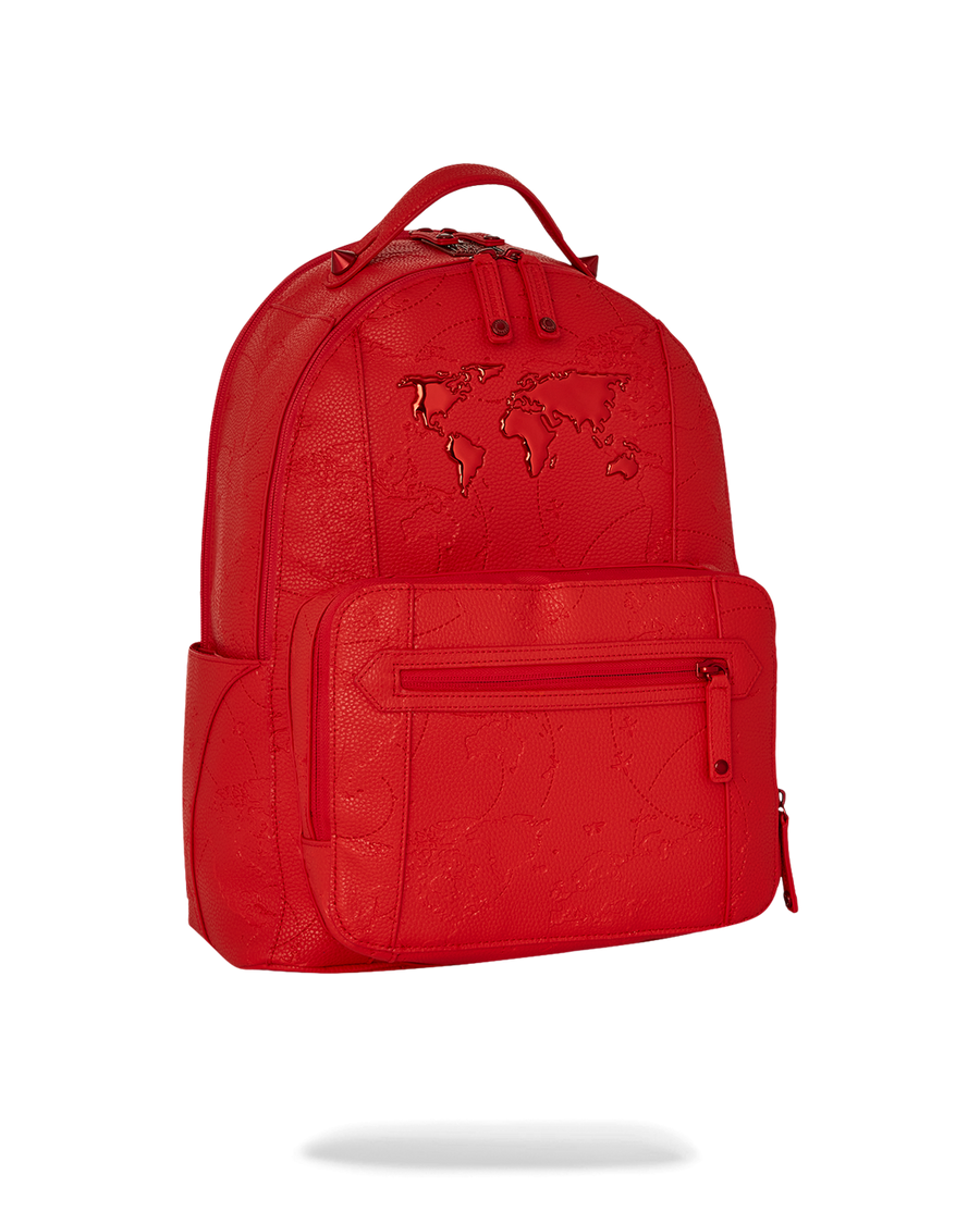 SPRAYGROUND® BACKPACK JAMES GLOBAL RED CHATEAU BACKPACK
