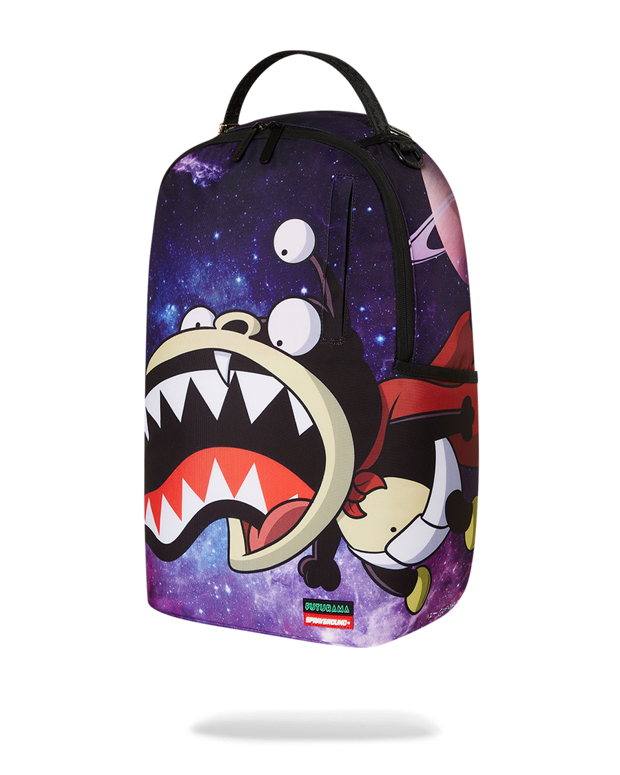 SPRAYGROUND® BACKPACK FUTURAMA NIBBLER EAT SHARK DLXR BACKPACK