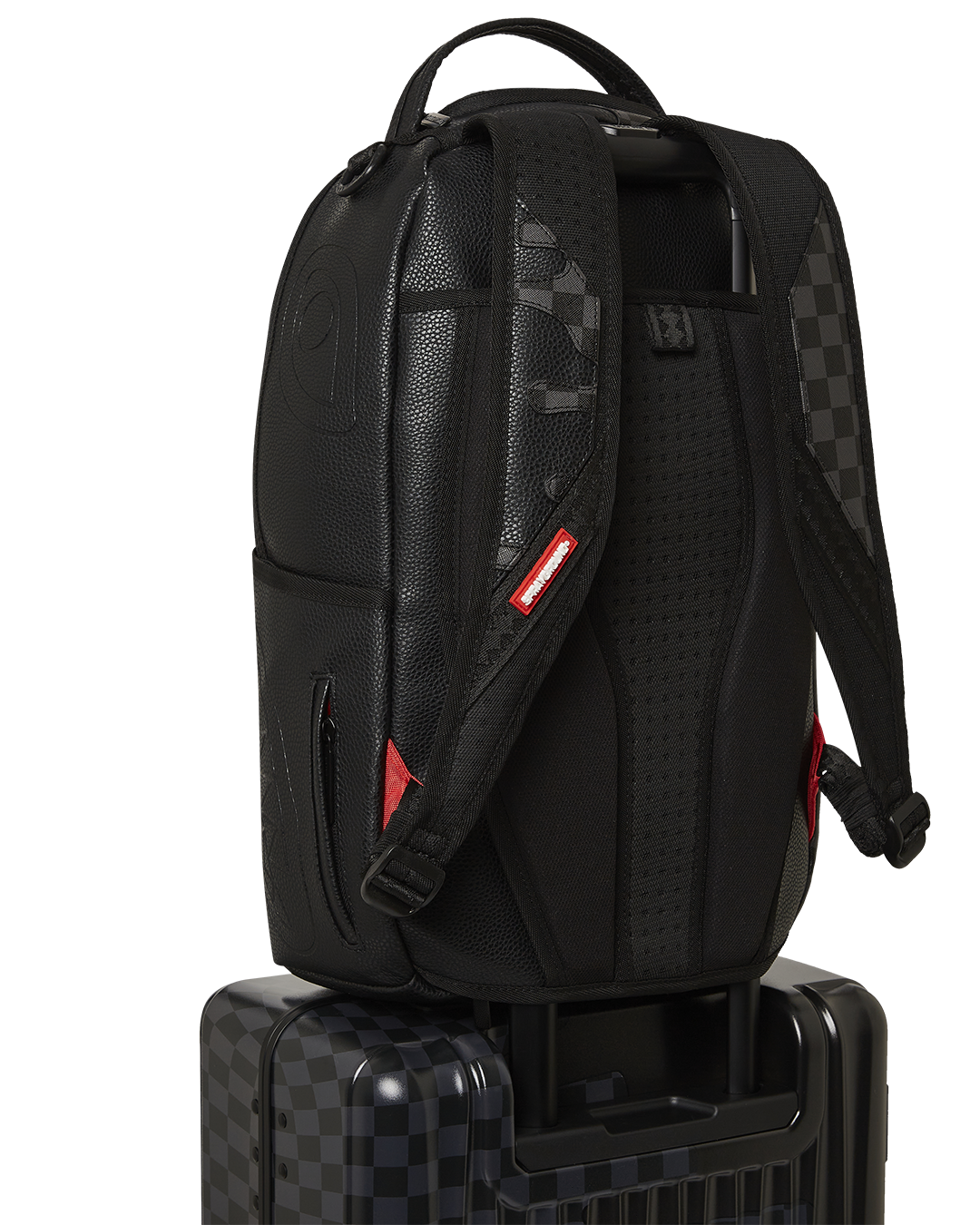 SPRAYGROUND® LUGGAGE UNFINISHED SHARK HARD SHELL CARRY-ON LUGGAGE