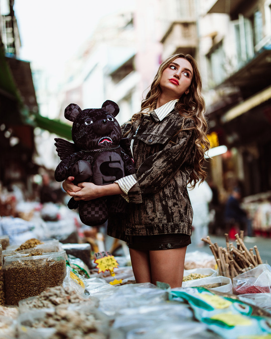 SPRAYGROUND® BACKPACK 3AM CHECK MONEYBEAR BACKPACK