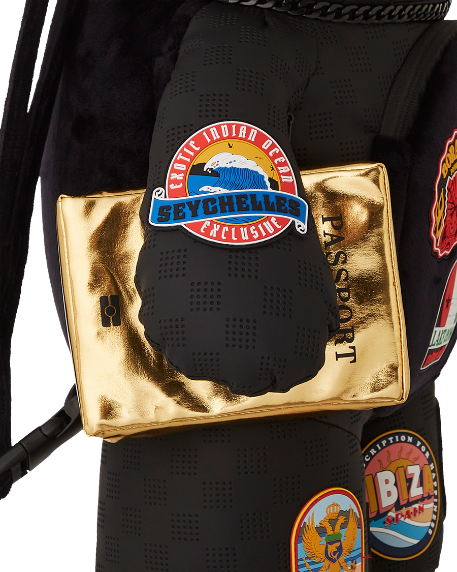 SPRAYGROUND® BACKPACK GLOBAL MOGUL BILLIONAIRE MONEYBEAR BACKPACK