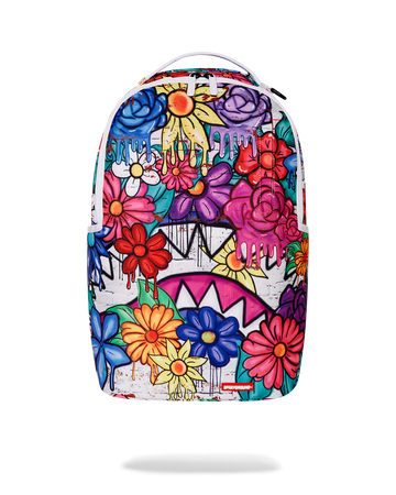 SPRAYGROUND® BACKPACK DRIPPY GRAFFITI FLORAL DLXR BACKPACK