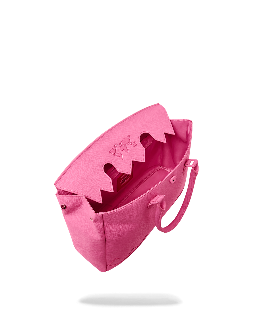 SPRAYGROUND® HANDBAG JAMES GLOBAL PINK SPIRKIN HANDBAG