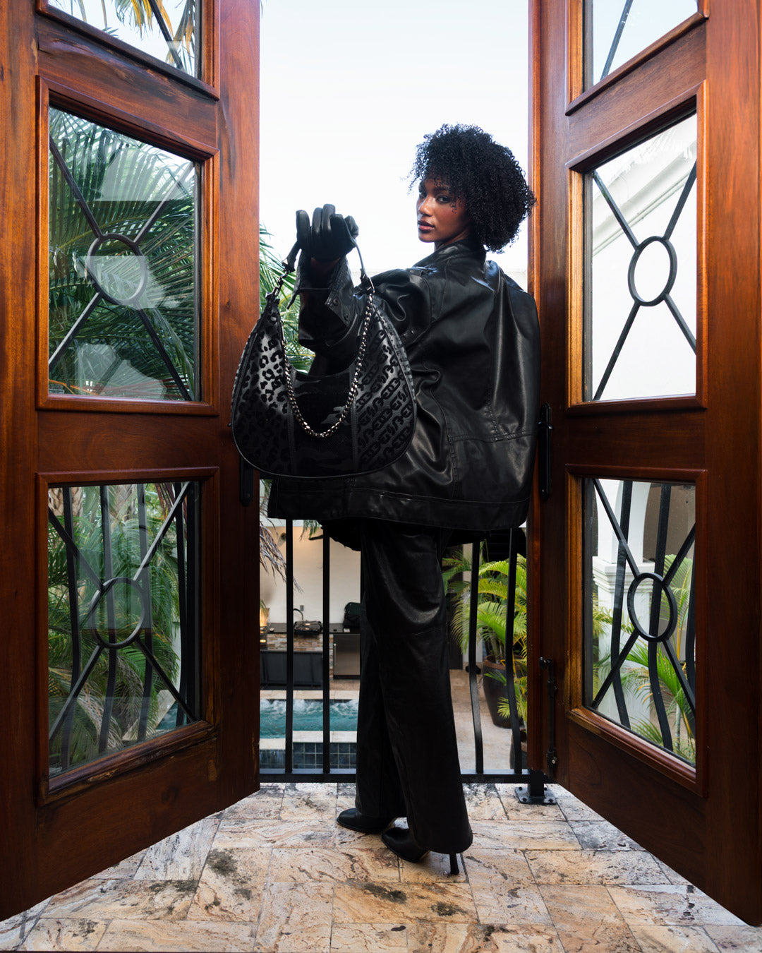 SPRAYGROUND® HANDBAG NEMESIS HUNT VICE SHOULDER BAG