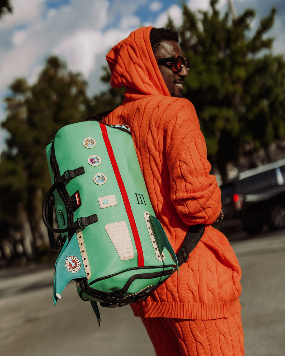 SPRAYGROUND® DUFFLE FUTURAMA PLANET EXPRESS PACK DUFFLE
