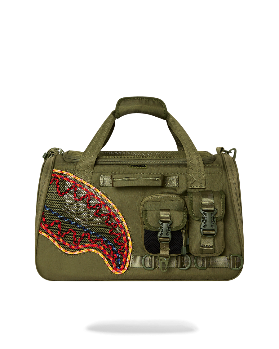 SPRAYGROUND® PET CARRIER CLIMBING CORD SHARK PET CARRIER