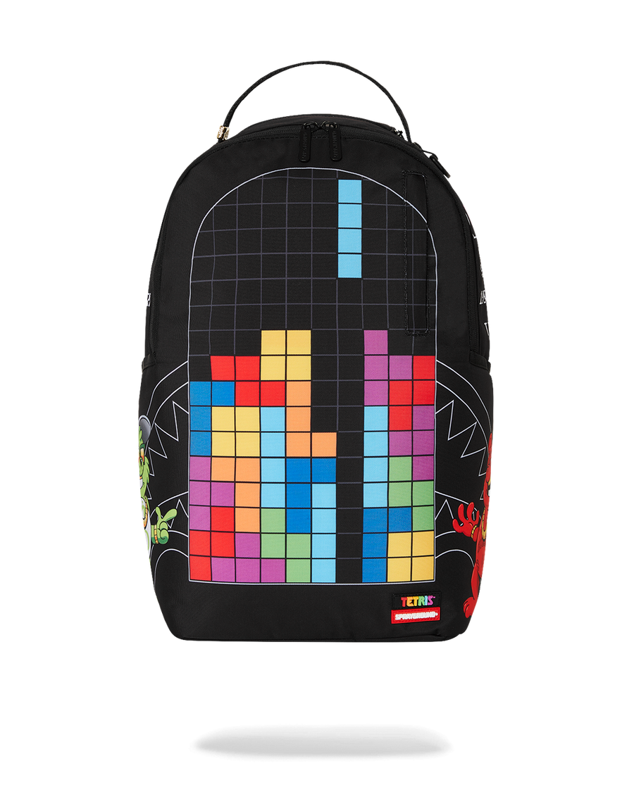TETRIS WITH DIABLO AND MONEY BEAR BACKPACK – SPRAYGROUND® TETRIS WITH DIABLO AND MONEY BEAR BACKPACK – SPRAYGROUND®