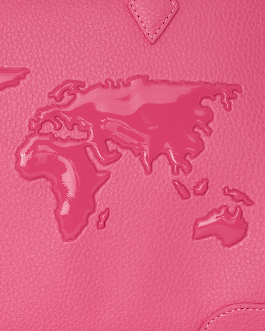 SPRAYGROUND® DUFFLE JAMES GLOBAL PINK PYRAMID DUFFLE