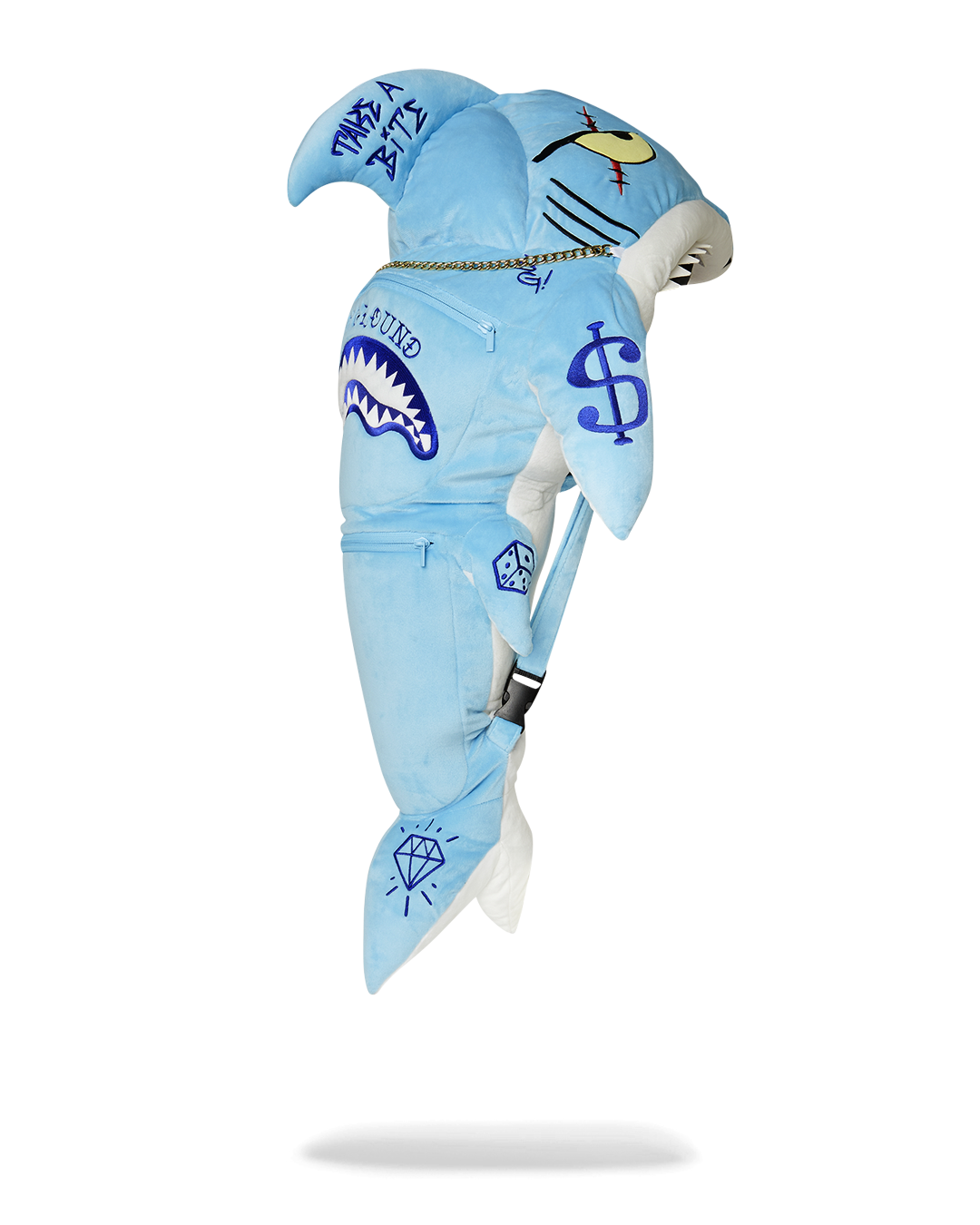 SPRAYGROUND® BACKPACK STUFFED SAVAGE HOODY BACKPACK SHARK