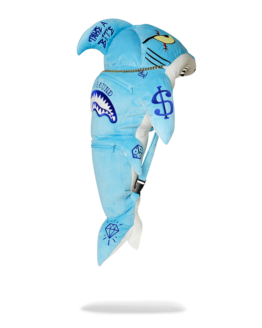 SPRAYGROUND® BACKPACK STUFFED SAVAGE HOODY BACKPACK SHARK
