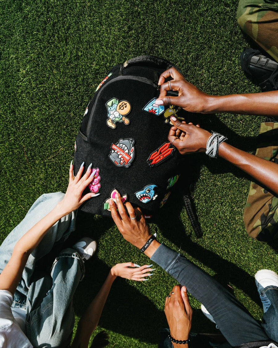 SPRAYGROUND® BACKPACK STUCK ON YA - VELCRO PATCH BACKPACK