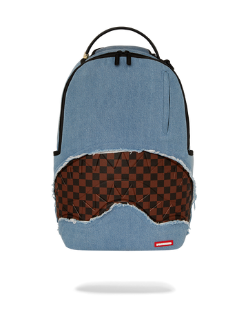 SPRAYGROUND® BACKPACK DENIM SHARK BITE DLXSV BACKPACK