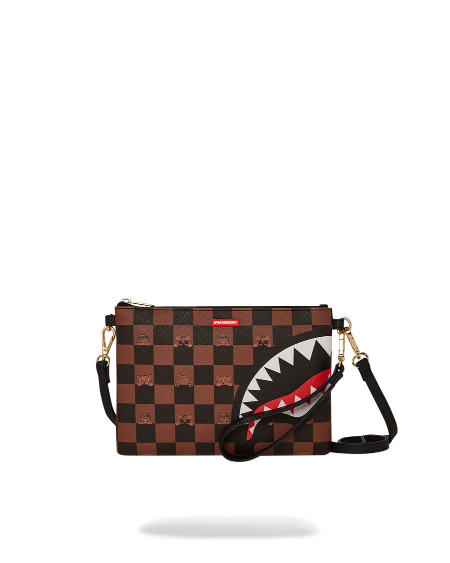 SPRAYGROUND® POUCHETTE THE HIDEOUT CROSSOVER CLUTCH