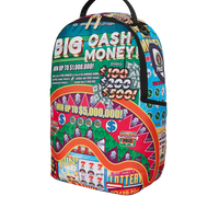 SPRAYGROUND® BACKPACK BIG MONEY BIG MONEY (WITH SCRATCH OFF PLAYING CARD) BACKPACK