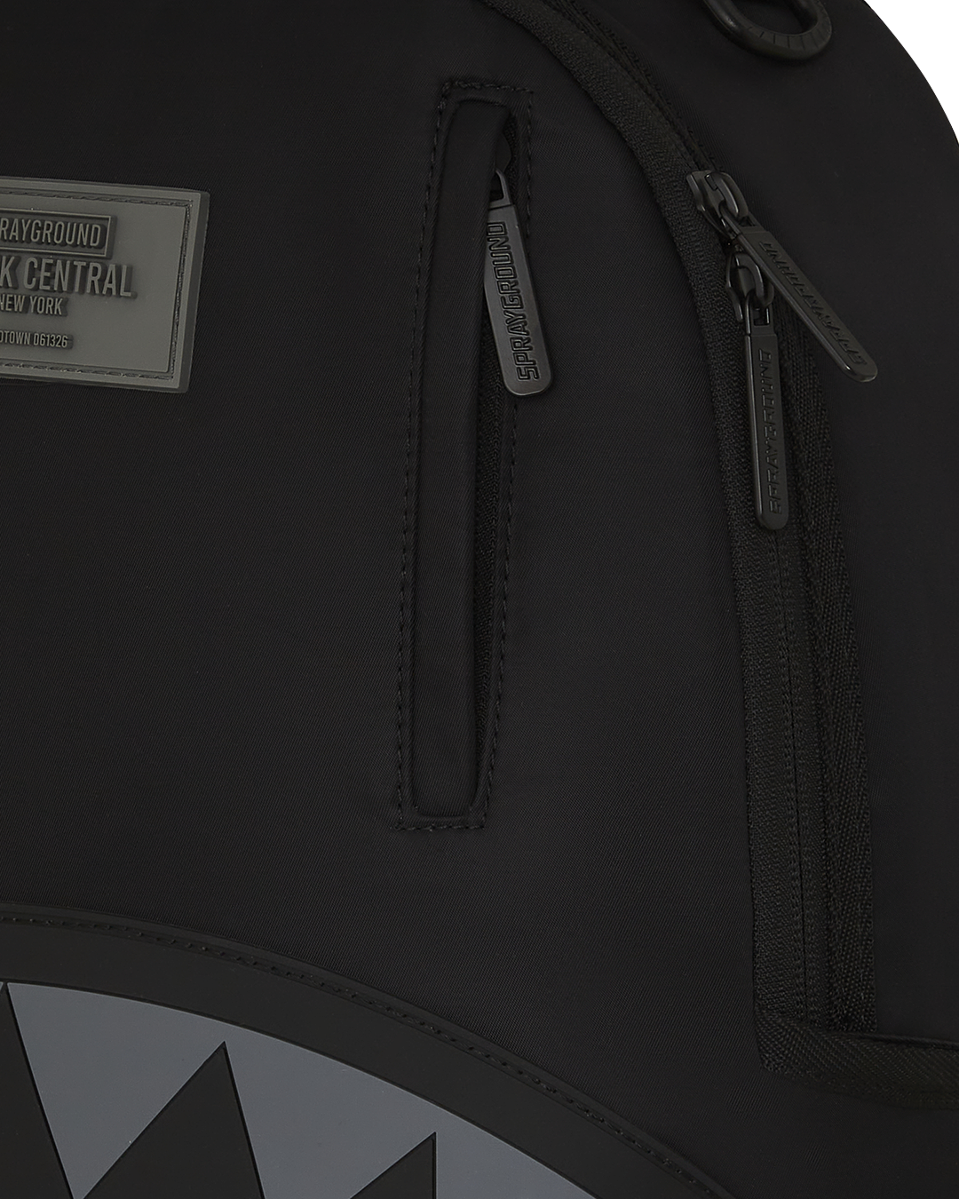 SPRAYGROUND® BACKPACK SHARK CENTRAL NYLON BLACK