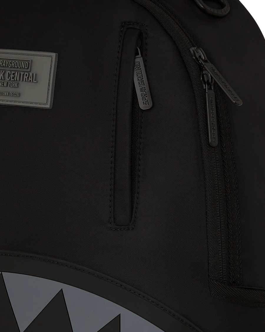 SPRAYGROUND® BACKPACK SHARK CENTRAL NYLON BLACK