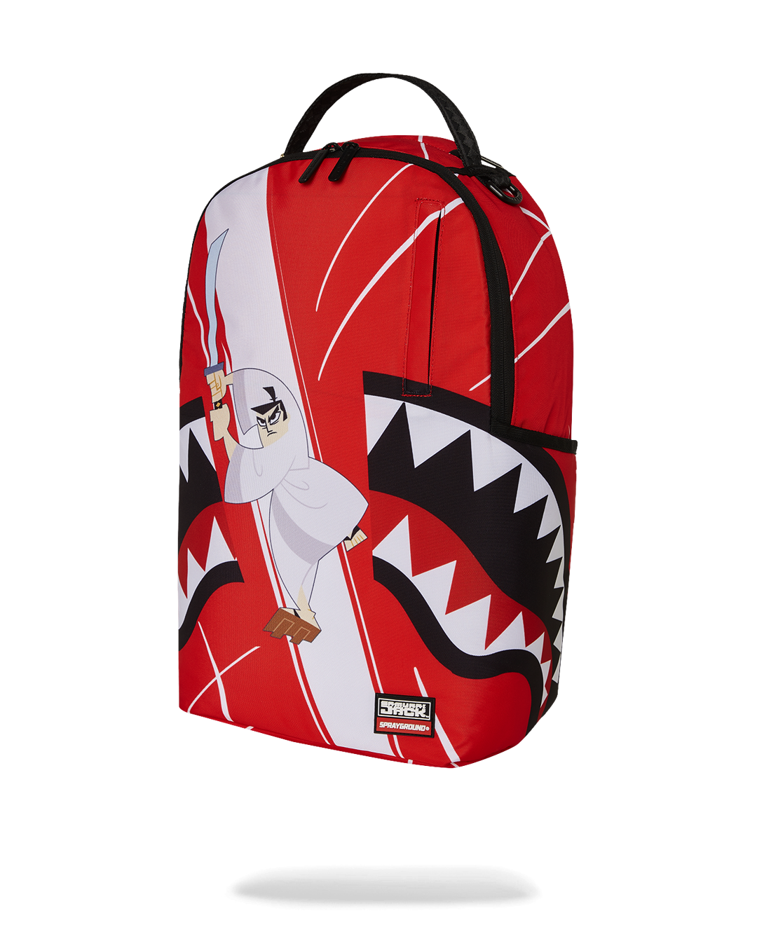 SPRAYGROUND® BACKPACK SAMURAI JACK SHARK MOUTH SLICE DLXR BACKPACK