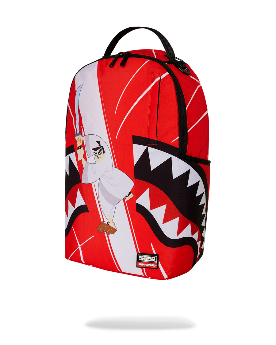 SPRAYGROUND® BACKPACK SAMURAI JACK SHARK MOUTH SLICE DLXR BACKPACK