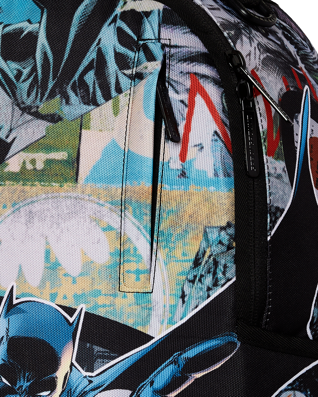 SPRAYGROUND® BACKPACK DC BATMAN COLLAGE SHARK DLXR BACKPACK
