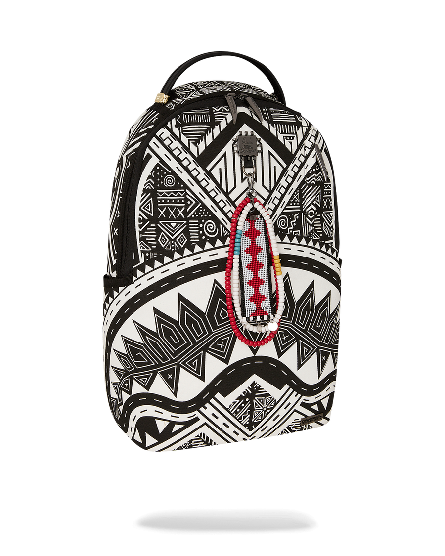 SPRAYGROUND® BACKPACK A.I. AFRICAN INTELLIGENCE THE SKYHAWK BACKPACK - SANDFLOWER COLLAB