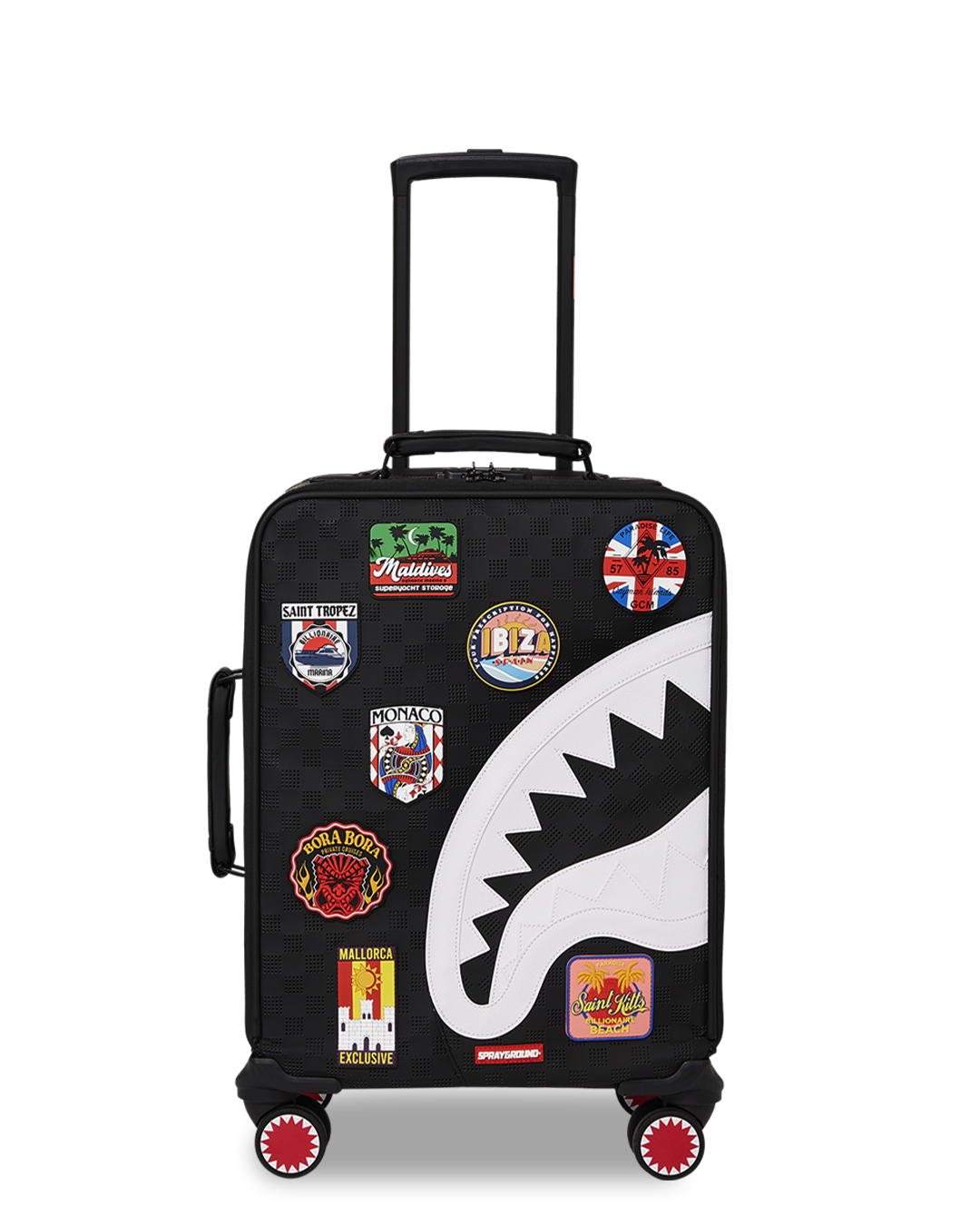 SPRAYGROUND® LUGGAGE GLOBAL MOGUL BILLIONAIRE IMPERIAL CARRY-ON LUGGAGE