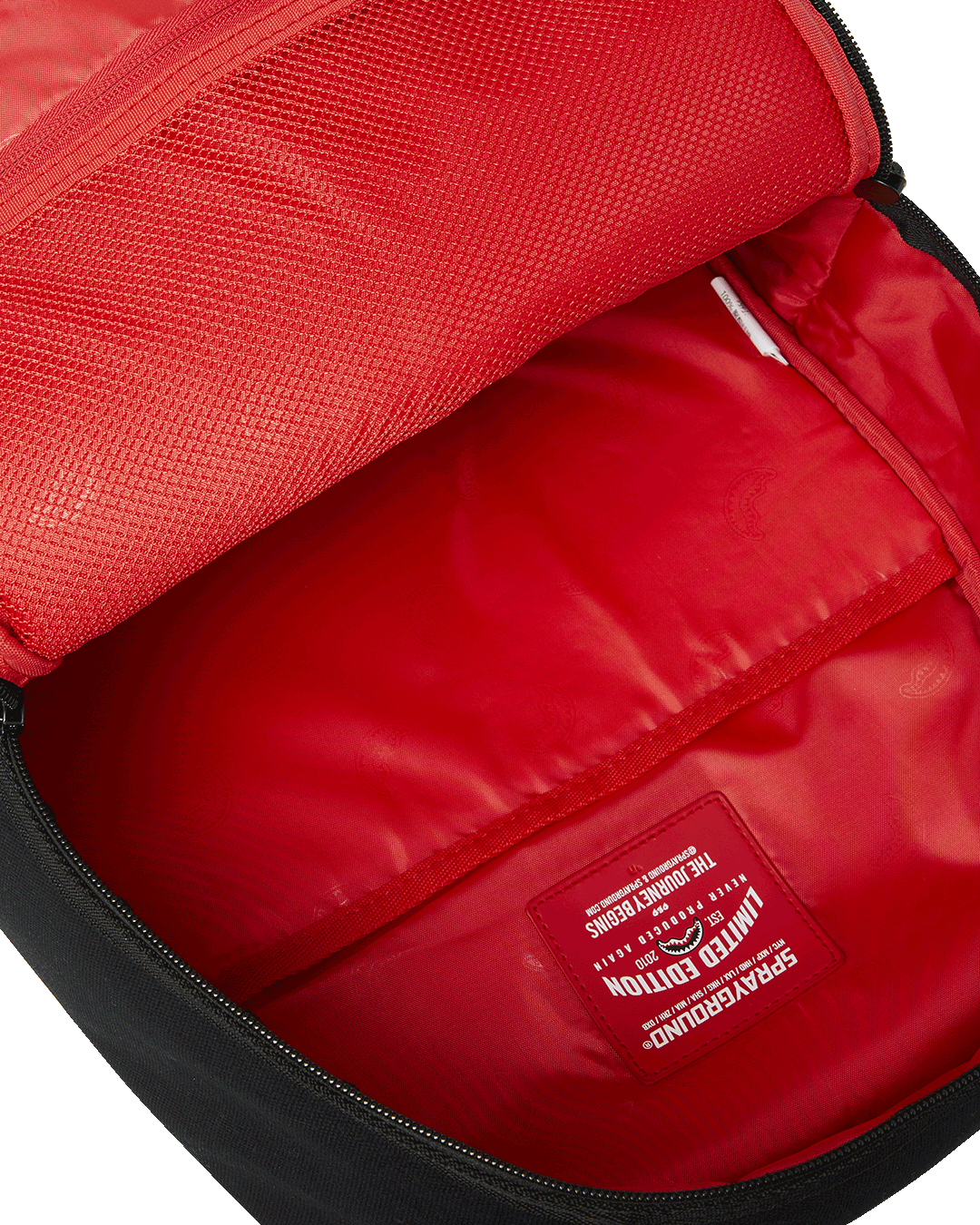 SPRAYGROUND® BACKPACK SHARKS CREAVTIVE DEPT CARGO POCKET DLXS BACKPACK