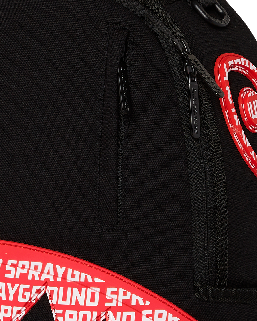 SPRAYGROUND® BACKPACK LOGO MOUTH CORE DLX COTTON BACKPACK