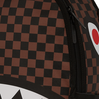 SPRAYGROUND® BACKPACK NOOO WAY!!! A REVERSIBLE BACKPACK - PURPLE VELOUR TO OG SHARKS IN PARIS BACKPACK