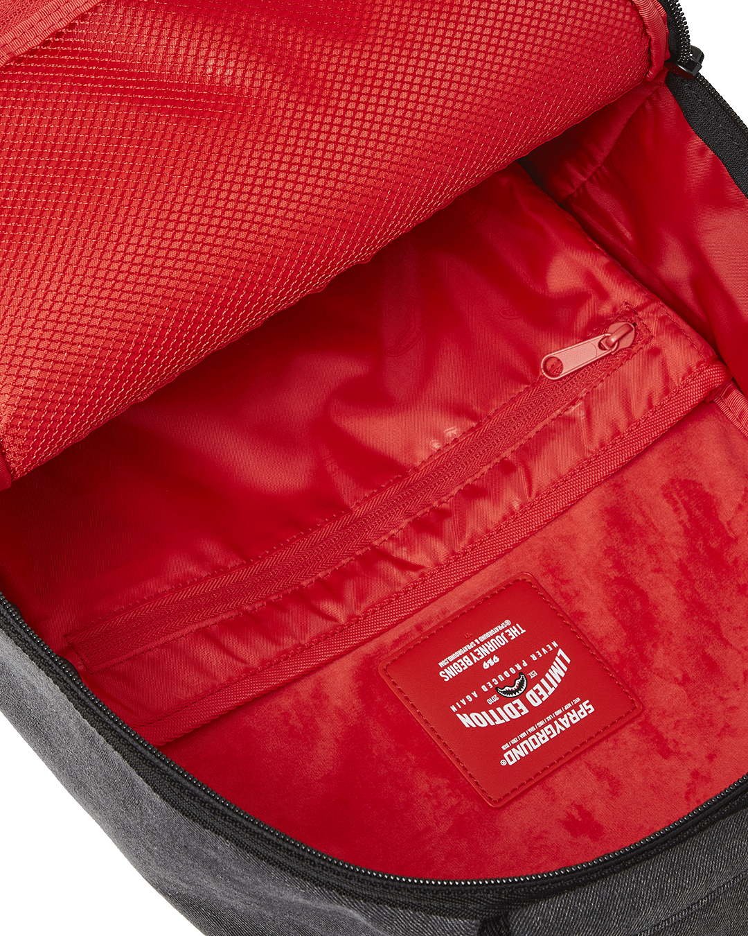 SPRAYGROUND® BACKPACK SHARK CENTRAL DENIM VENOM BACKPACK