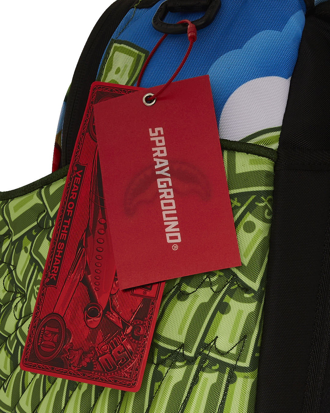 SPRAYGROUND® BACKPACK MONEY BEAR WE BOUT TO TAKE OFF BACKPACK