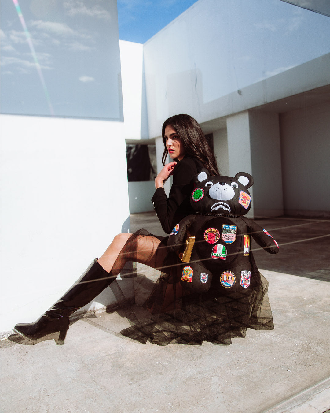 SPRAYGROUND® BACKPACK GLOBAL MOGUL BILLIONAIRE MONEYBEAR BACKPACK