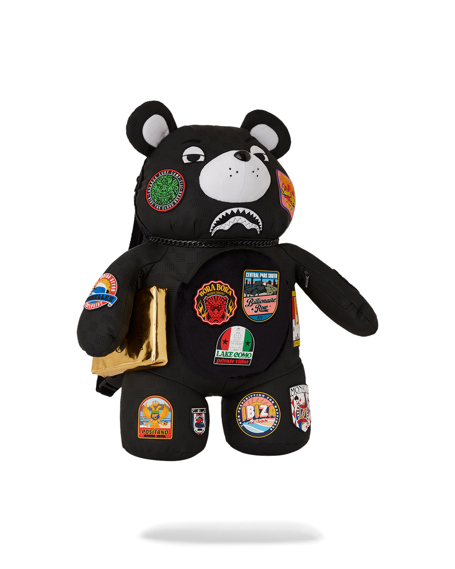 SPRAYGROUND® BACKPACK GLOBAL MOGUL BILLIONAIRE MONEYBEAR BACKPACK