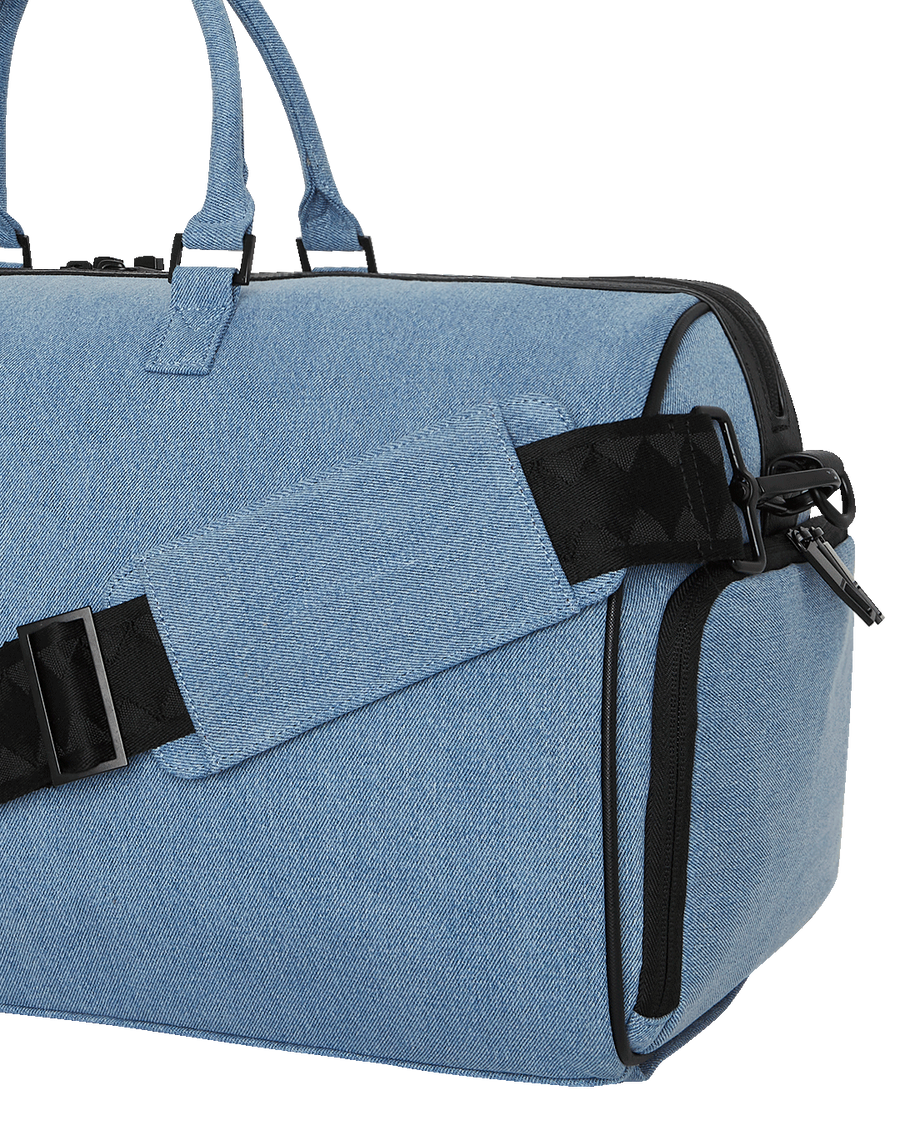 SPRAYGROUND® DUFFLE DENIM SHARK DUFFLE