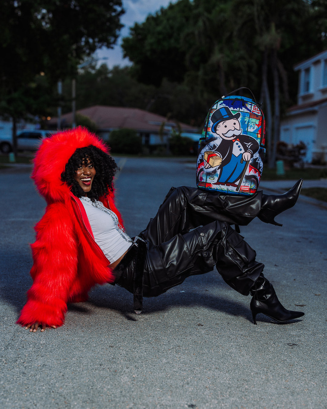 MONOPOLY MONEY MOVES BACKPACK