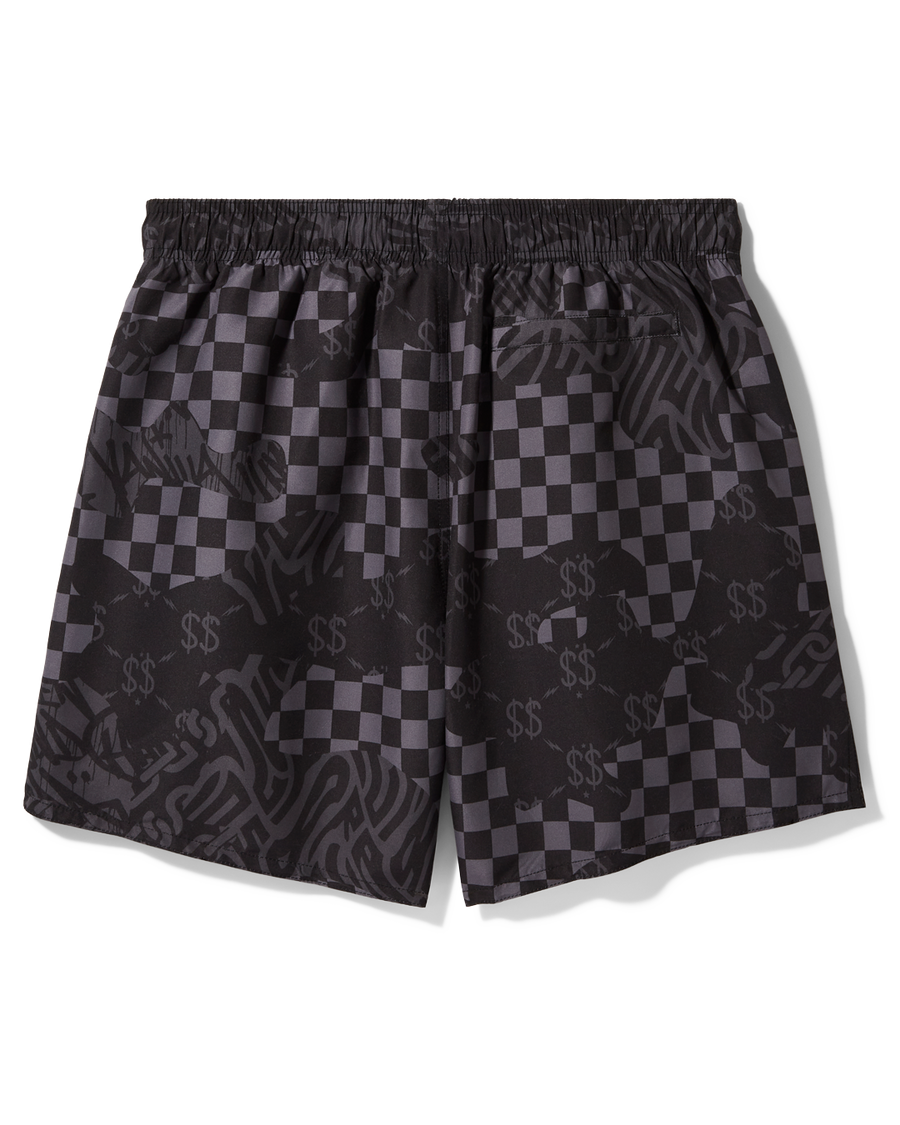 SPRAYGROUND® SWIM 3AM CHECK SWIM SHORTS