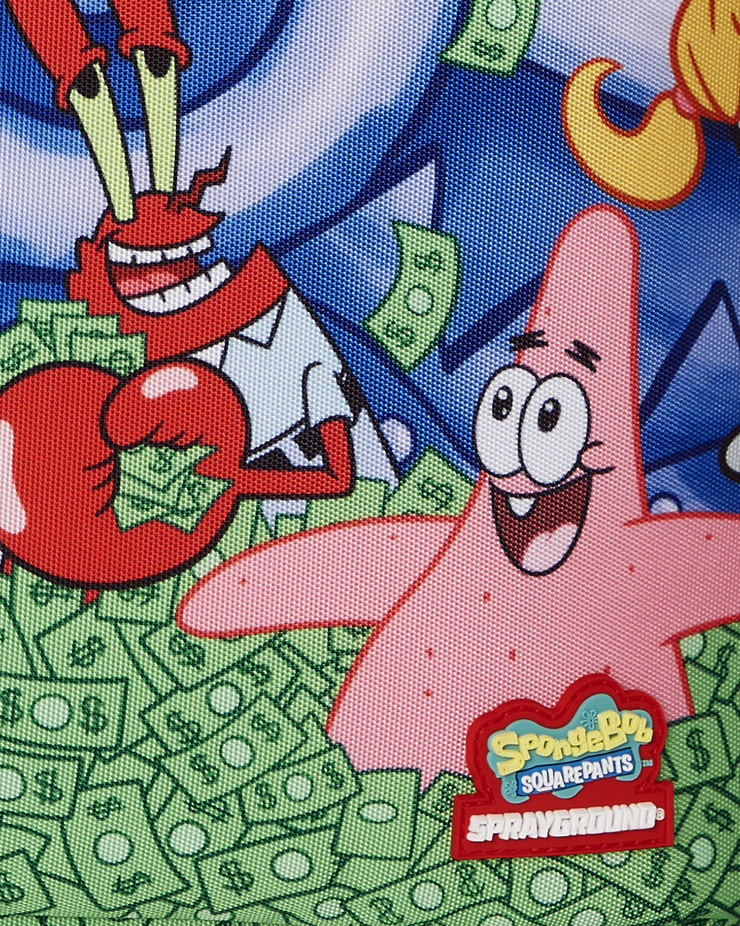 SPRAYGROUND® BACKPACK SPONGEBOB CREW MONEY BATH DLXR BACKPACK