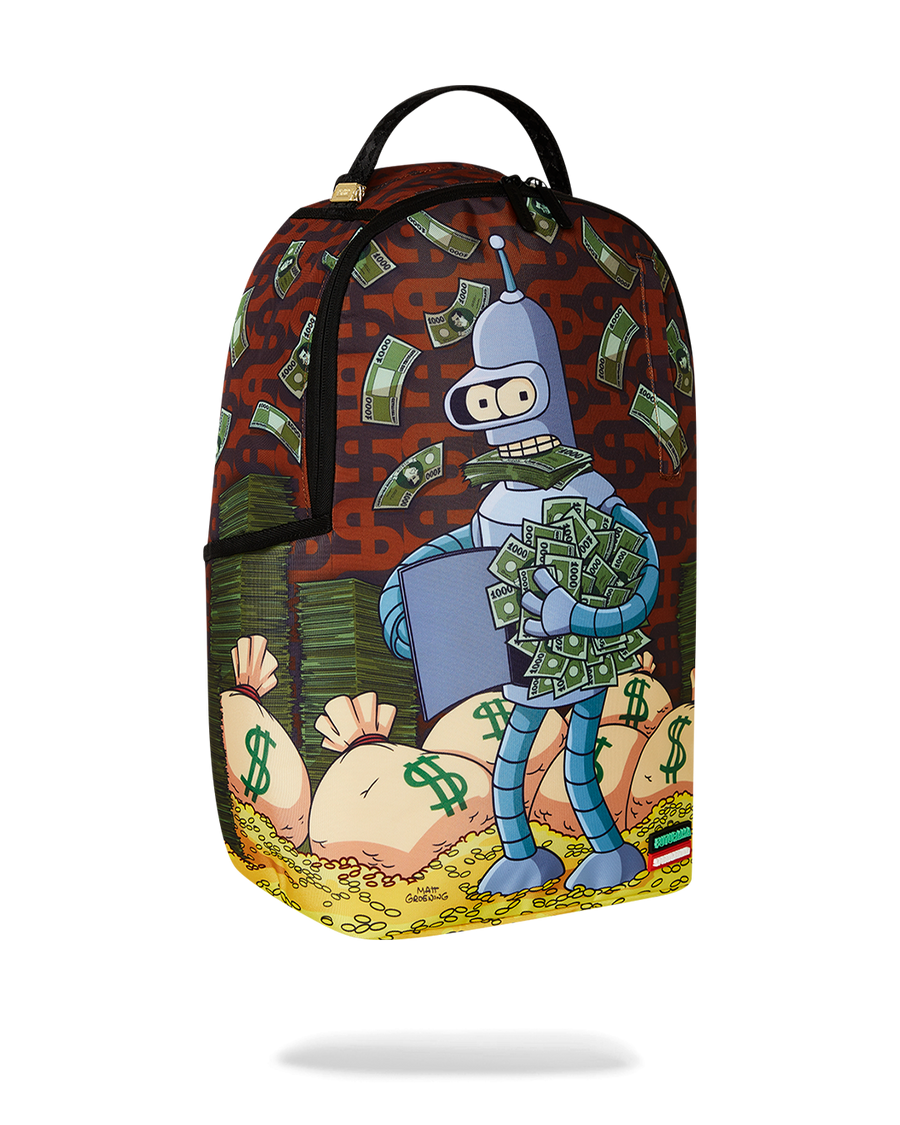 SPRAYGROUND® BACKPACK FUTURAMA CASH-IN BENDER BACKPACK