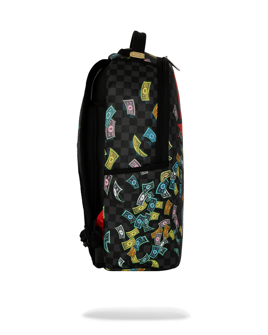 SPRAYGROUND® BACKPACK MONOPOLY WHEEL BARREL BACKPACK