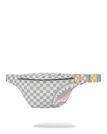 SPRAYGROUND® CROSSBODY KNIT SHARKS IN PARIS IN CREAM SAVVY CROSSBODY