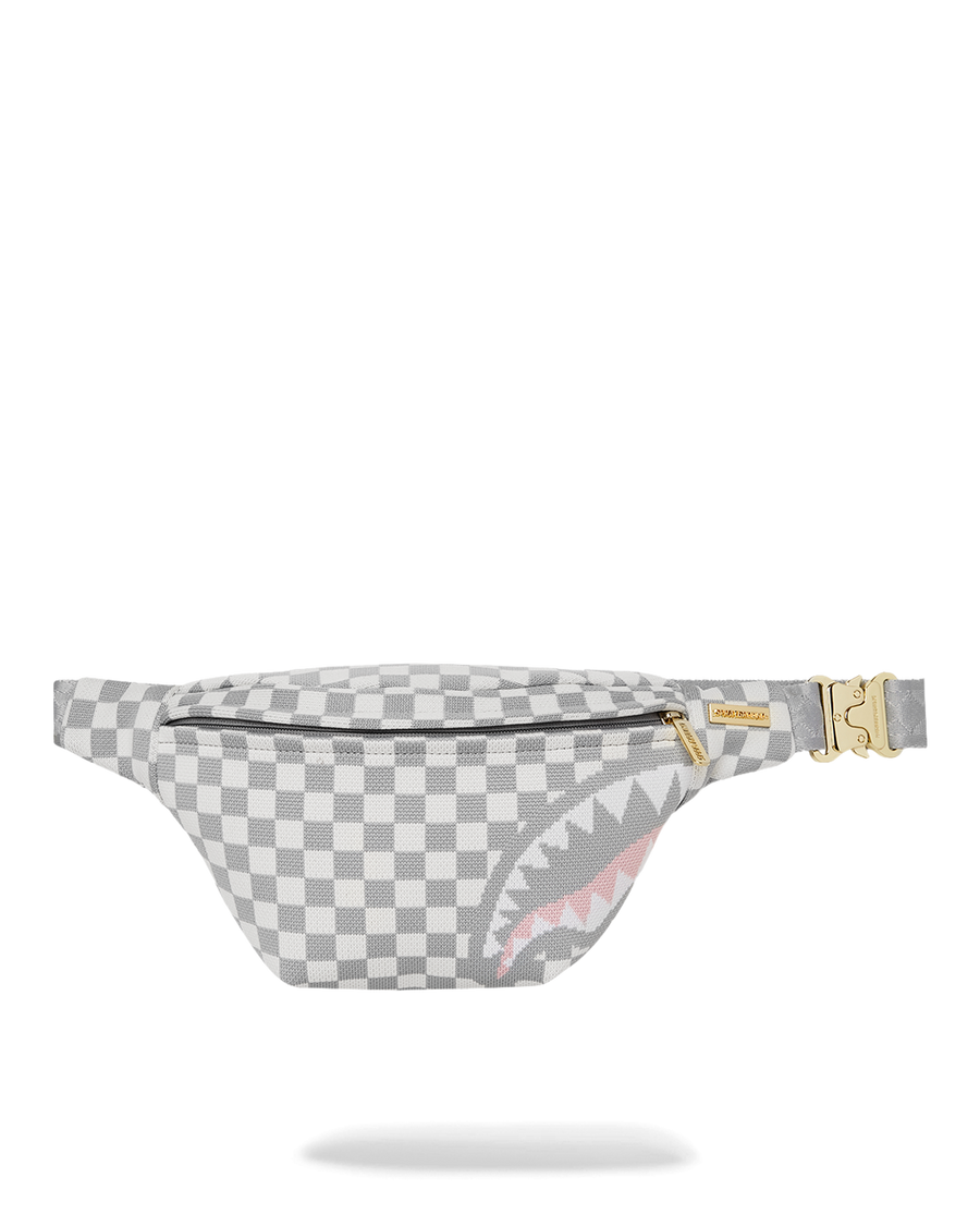 SPRAYGROUND® CROSSBODY KNIT SHARKS IN PARIS IN CREAM SAVVY CROSSBODY