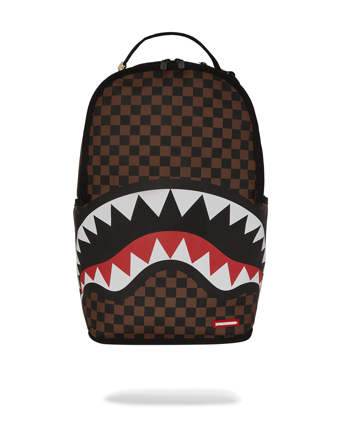 SPRAYGROUND® BACKPACK NOOO WAY!!! A REVERSIBLE BACKPACK - PURPLE VELOUR TO OG SHARKS IN PARIS BACKPACK