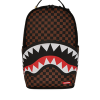 SPRAYGROUND® BACKPACK NOOO WAY!!! A REVERSIBLE BACKPACK - PURPLE VELOUR TO OG SHARKS IN PARIS BACKPACK