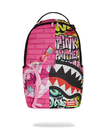SPRAYGROUND® BACKPACK PINK PANTHER PAINTING OVER GRAFFITI DLXR BACKPACK