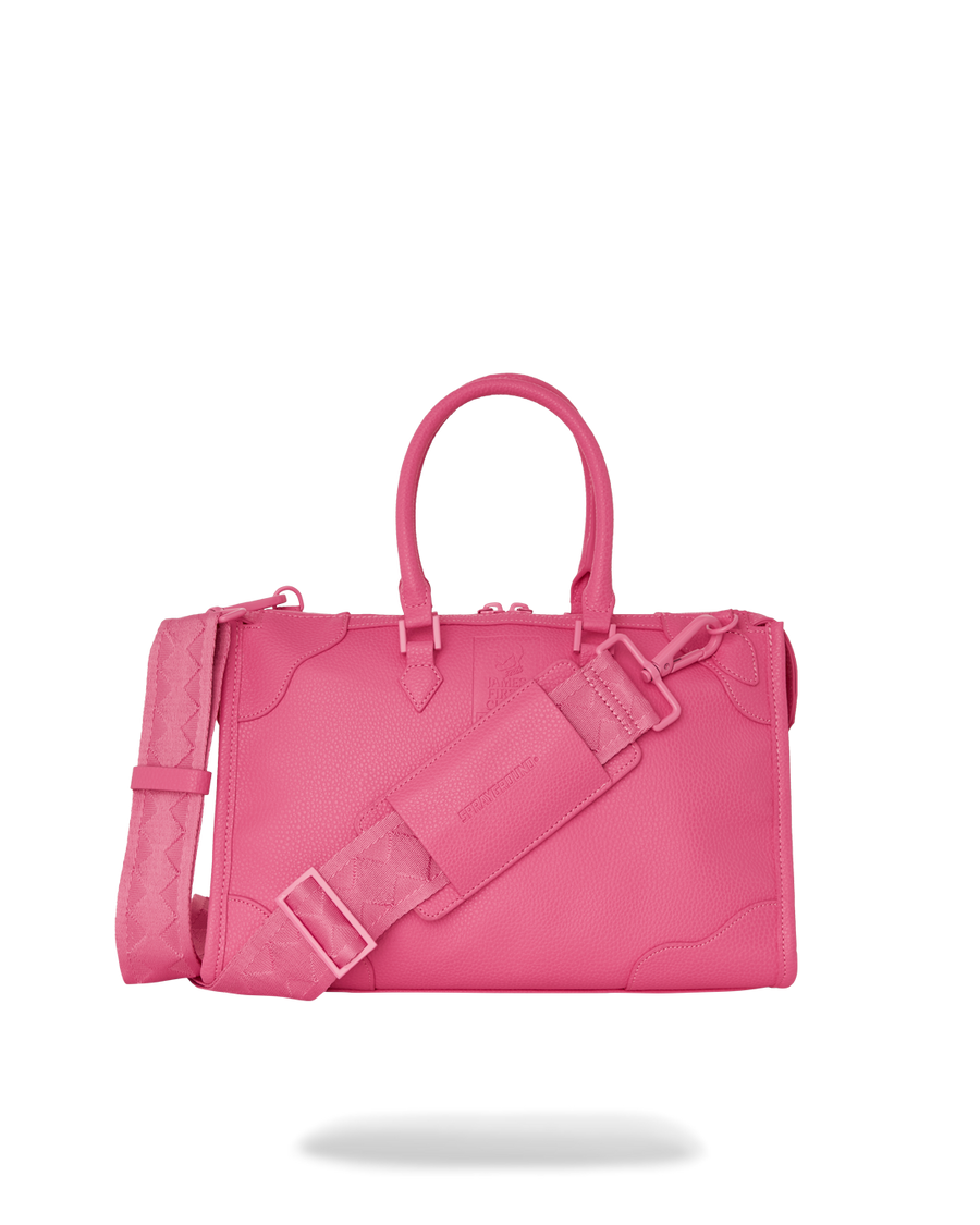 SPRAYGROUND® DUFFLE JAMES GLOBAL PINK PYRAMID DUFFLE