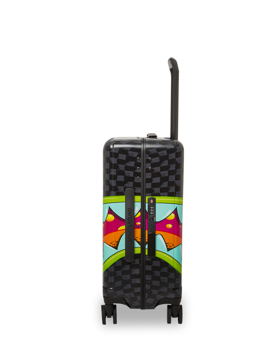 SPRAYGROUND® LUGGAGE SLIME TAKEOVER HARD SHELL CARRY-ON LUGGAGE