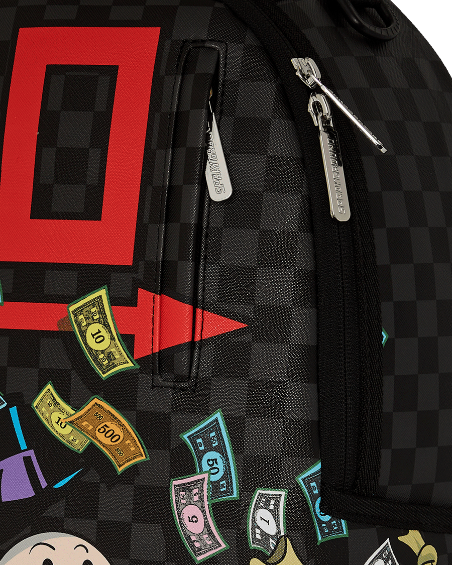 SPRAYGROUND® BACKPACK MONOPOLY WHEEL BARREL BACKPACK
