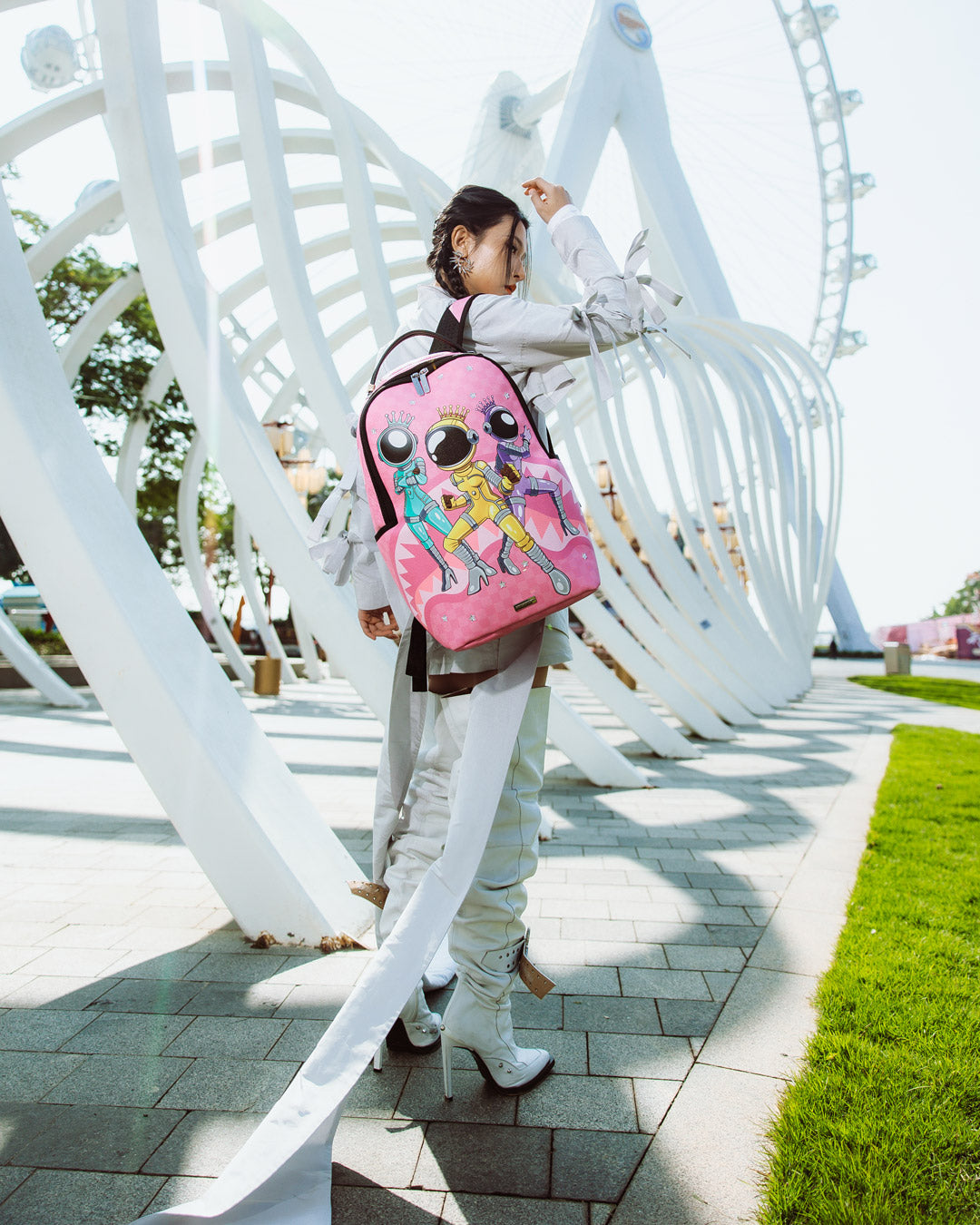 SPRAYGROUND® BACKPACK ASTROGALAXY SQUAD UP DLXSV BACKPACK