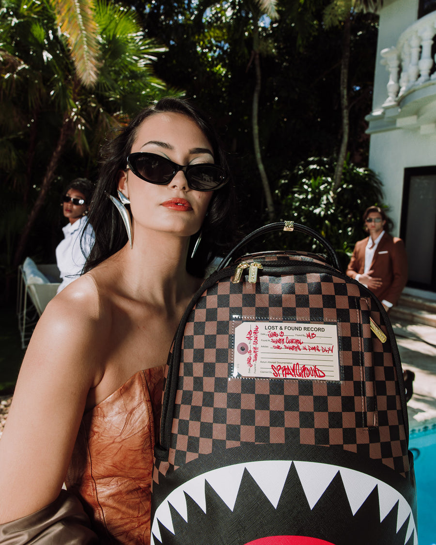 SPRAYGROUND® BACKPACK SHARKS IN PARIS LOST & FOUND BACKPACK