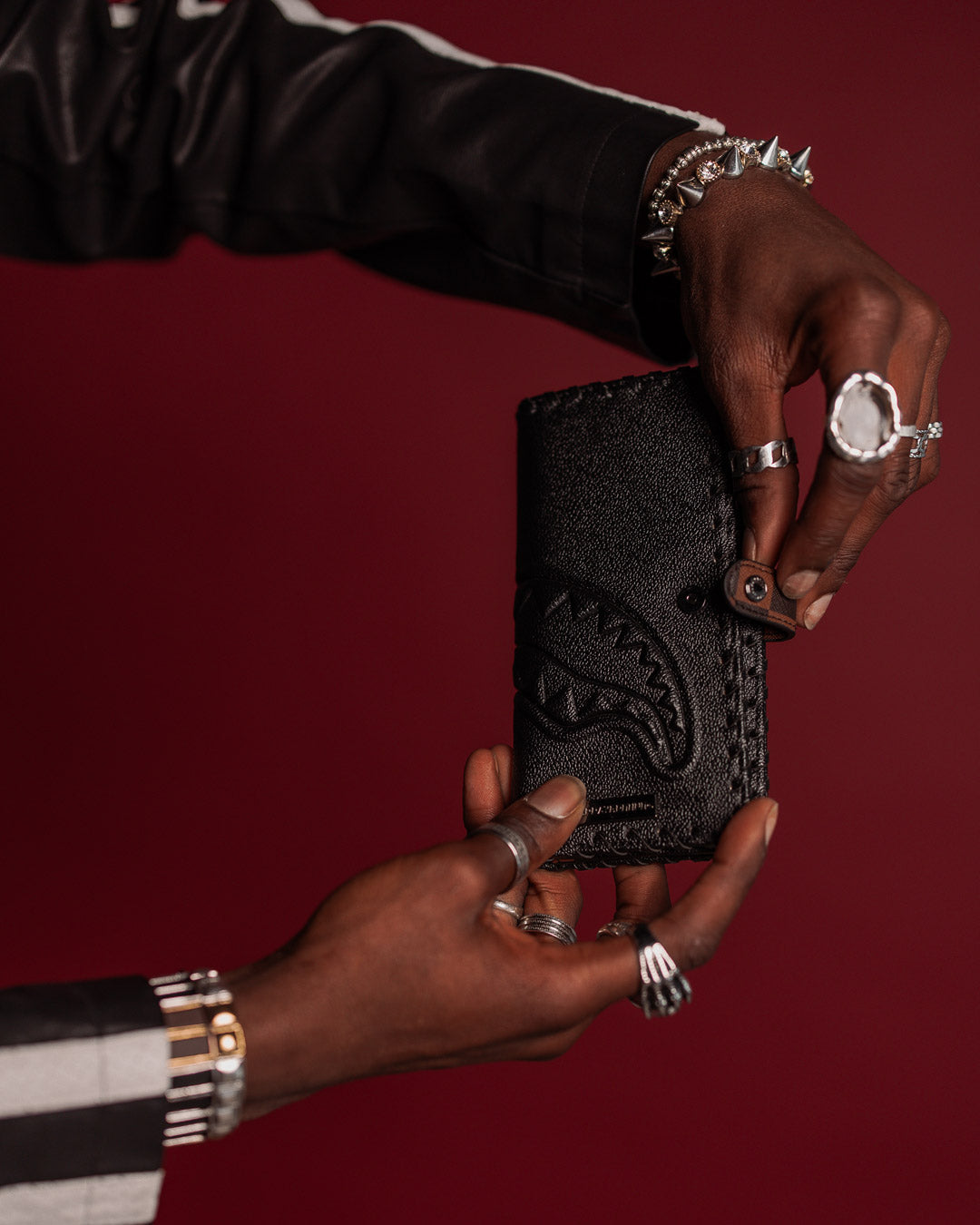 SPRAYGROUND® WALLET CHECKPOINT ROYALE SINGLE-FOLD WALLET