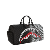 SPRAYGROUND® DUFFLE SCRIBBLE DRIBBLE CHECK DUFFLE